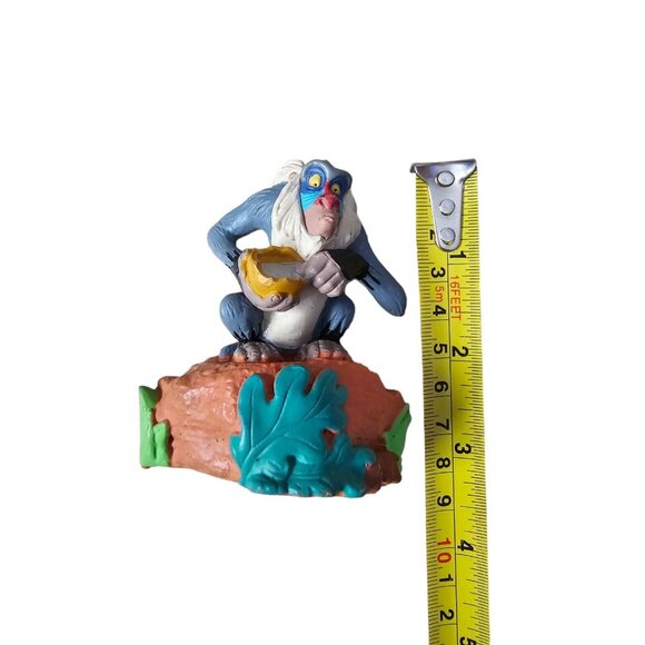 Disney Store Lil Classics Lion King Rafiki On Rock PVC Figure Figurine Toy - Picture 2 of 7